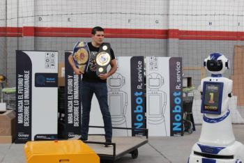 El “Jaguar” M&aacute;rquez visit&oacute; el Octopy, qui&eacute;n patrocinar&aacute; sus pr&oacute;ximas peleas
