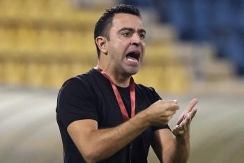 Xavi se acerca al Barcelona