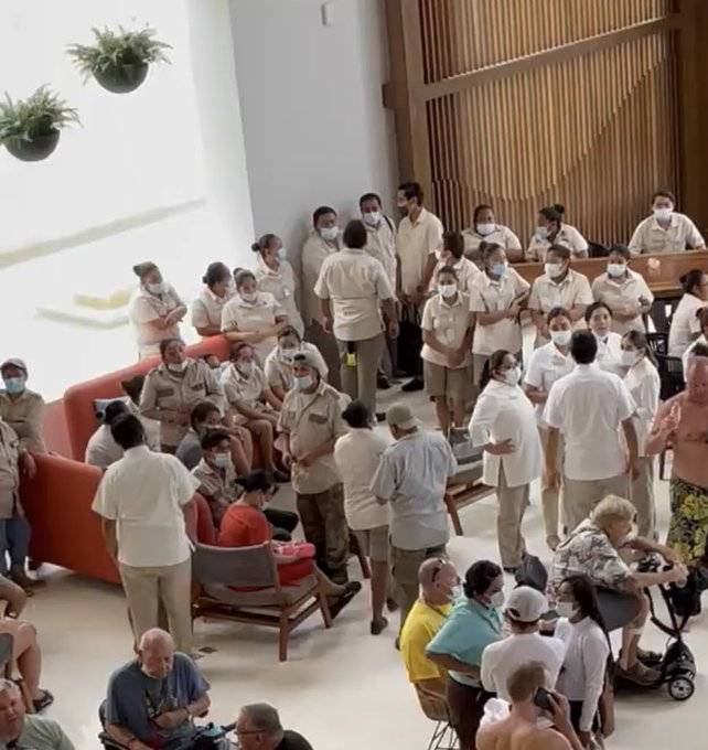 Reportan balacera en hotel de Puerto Morelos, Quintana Roo