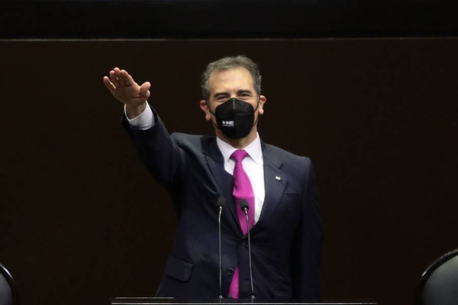 Lorenzo Córdova justifica en San Lázaro presupuesto del INE