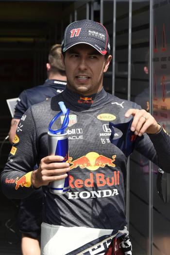‘Checo’ P&eacute;rez vuela en la tercera pr&aacute;ctica del GP de M&eacute;xico