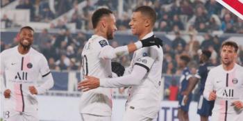 Neymar y Mbapp&eacute; lideran sin Messi la victoria del PSG