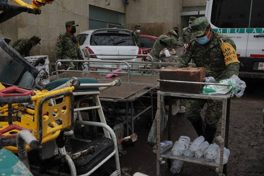 IMSS anuncia construcción de un nuevo hospital en Tula tras inundaciones