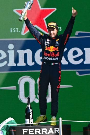 “Checo” P&eacute;rez, el Piloto del D&iacute;a; fue una jornada “incre&iacute;ble”, dice