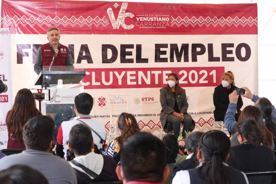 Inicia feria del empleo en Venustiano Carranza, hay vacantes de hasta 28 mil pesos al mes