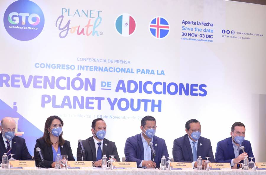 Presentan en Guanajuato, el Congreso Internacional para la Prevención de Adicciones “Planet Youth” 2021