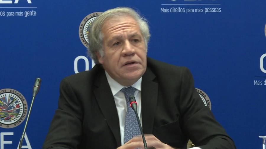 Almagro urge a la OEA actuar tras 