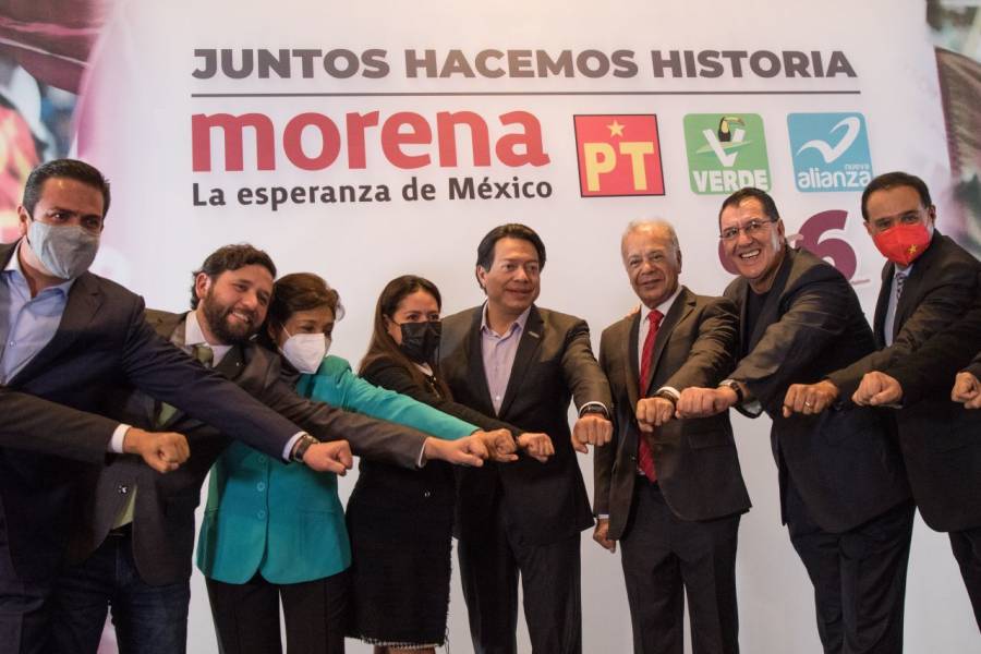 Formalizan coalición Juntos Hacemos Historia para elecciones en 6 estados