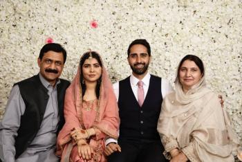 Malala, Premio Nobel de la Paz, contrae nupcias a los 24 a&ntilde;os