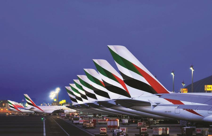 Emirates anuncia pérdidas por 1,600 millones de dólares por la pandemia de Covid-19