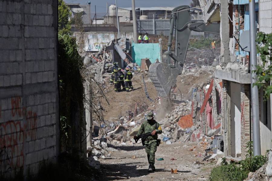 Asciende a cuatro el número de muertos por explosión de gas en Puebla