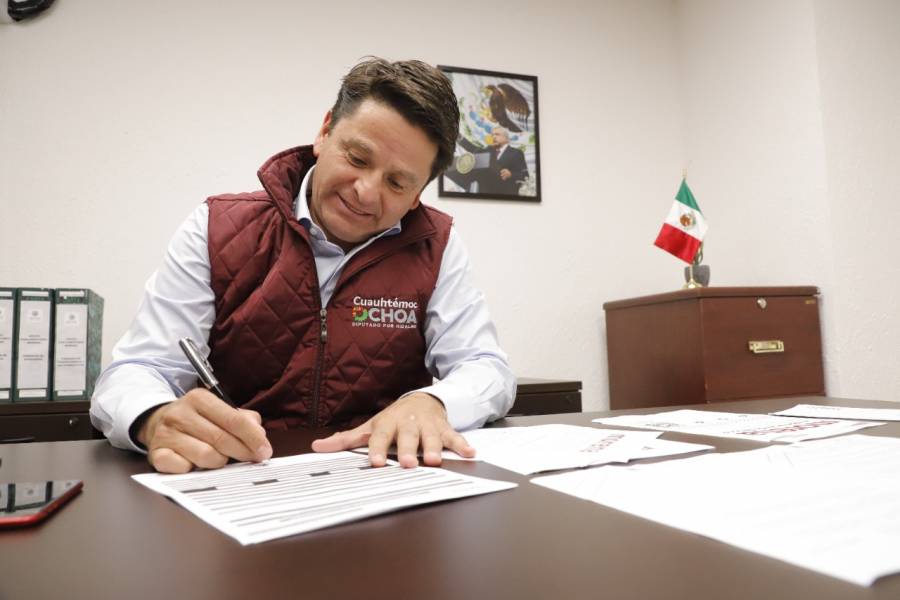 Busca Cuauhtémoc Ochoa gobernar Hidalgo