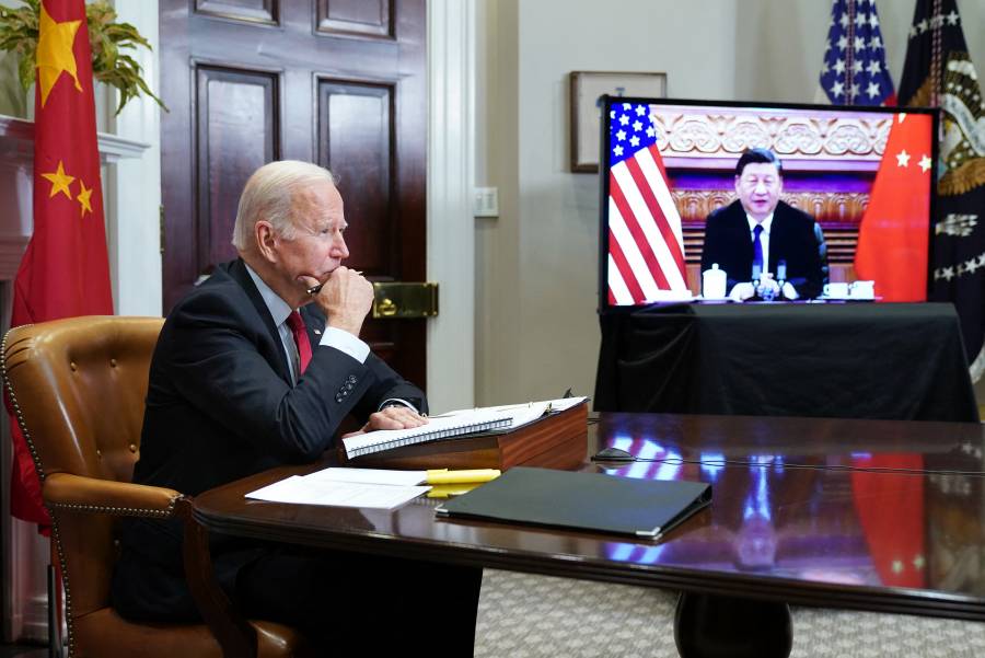 Biden y Xi Jinping tienen encuentro virtual