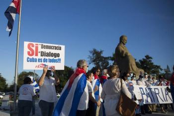 Se manifiestan en el mundo en apoyo a oposici&oacute;n en Cuba