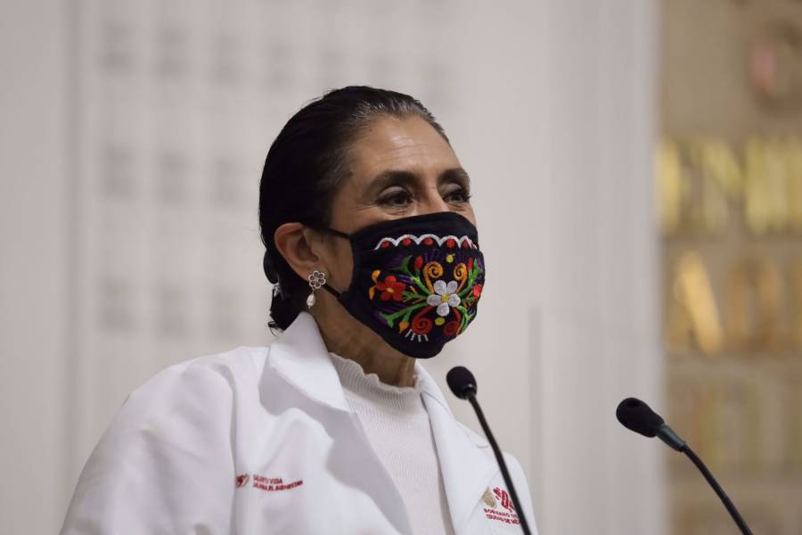 Oliva López, secretaria de salud, defiende plan contra COVID-19 en la CDMX