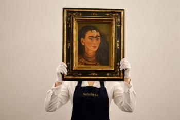 Obra de Frida Kahlo se vende en 34.9 mdd; nuevo r&eacute;cord para la pintora mexicana