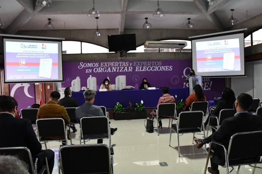 Presenta Organización Fuerza Ciudadana, informe de observación sobre el Proceso Electoral 2020-2021