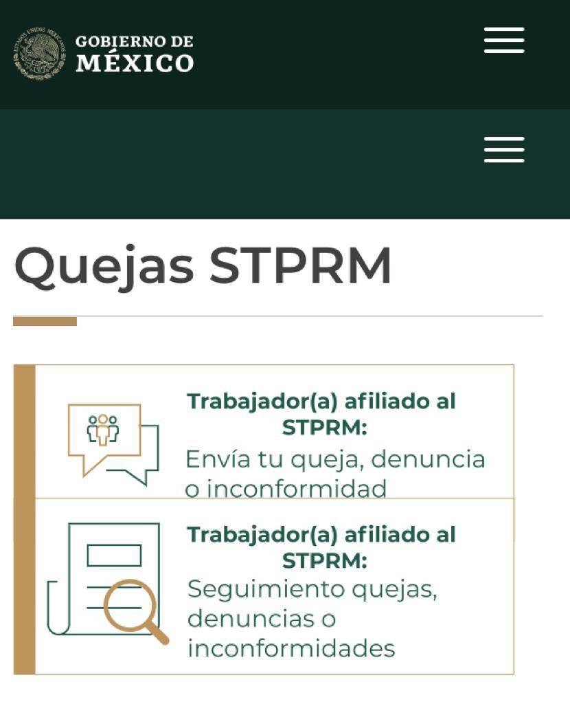 CFCRL y STPS informan sobre elecciones seccionales en el STPRM