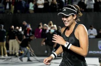 Garbi&ntilde;e Muguruza, primera espa&ntilde;ola en ganar el Masters de la WTA