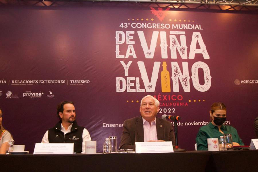 Anuncian Congreso Mundial de la Viña y el Vino; promocionará a la vitivinicultura mexicana en el plano internacional