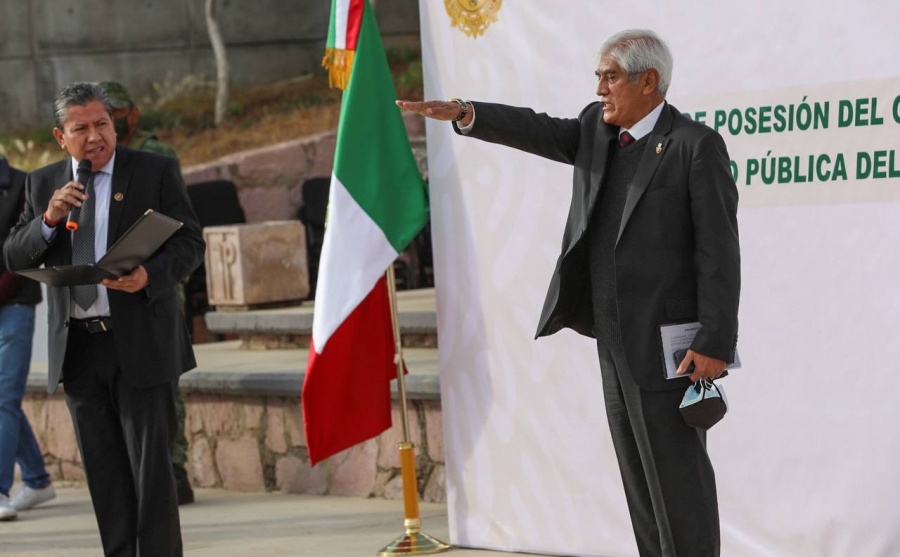 Monreal cambia a secretario de Seguridad Pública de Zacatecas