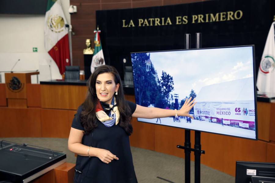 Senadora López Rabadán presenta queja ante el INE por revocación de mandato
