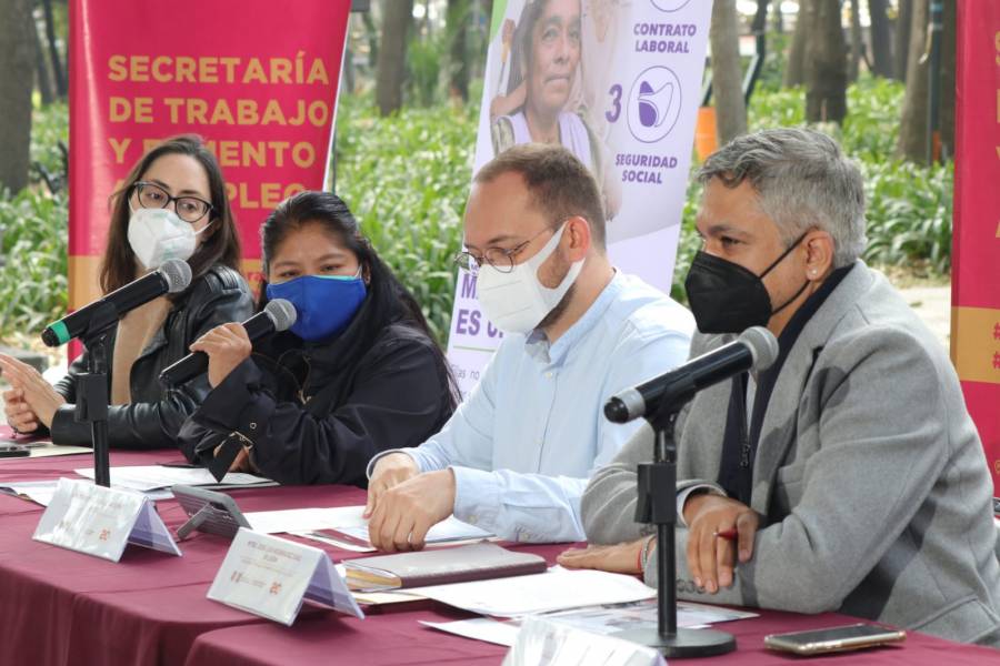 Secretar&iacute;a del Trabajo capitalina lanza campa&ntilde;a en favor de empleados del hogar