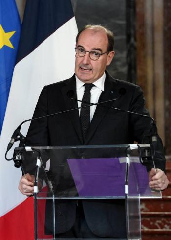 Jean Castex , primer ministro franc&eacute;s da positivo a Covid-19
