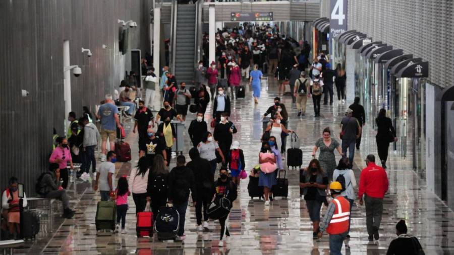 Red aeroportuaria incrementó 66% atención a pasajeros de enero a octubre de 2021