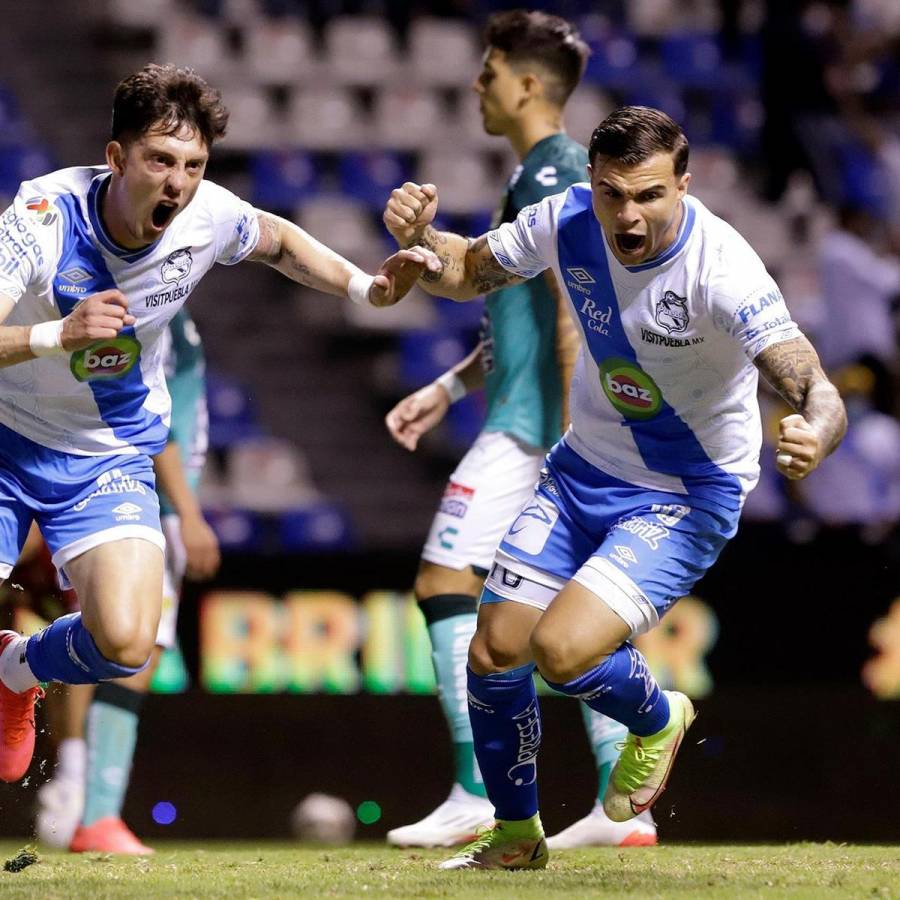 Puebla da el primer golpe al Léon al vencerlo 2-1