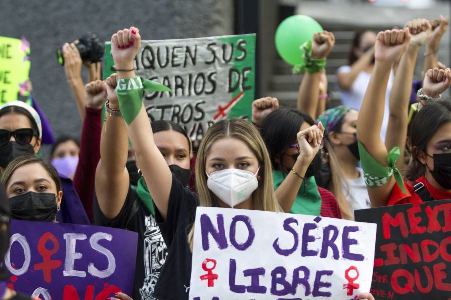 Manifestantes piden erradicar la “violencia vicaria”