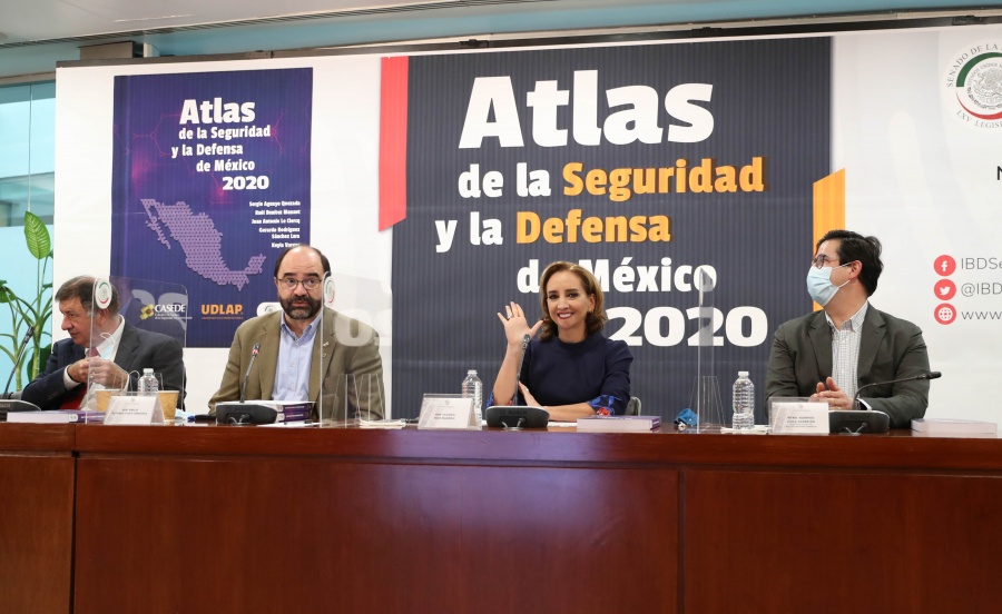 Presentan en el Senado “Atlas de la  Seguridad y la Defensa 2020”