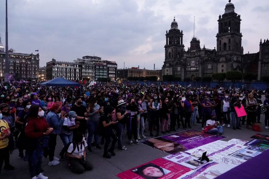 Marcha contra violencia de género deja 17 lesionados