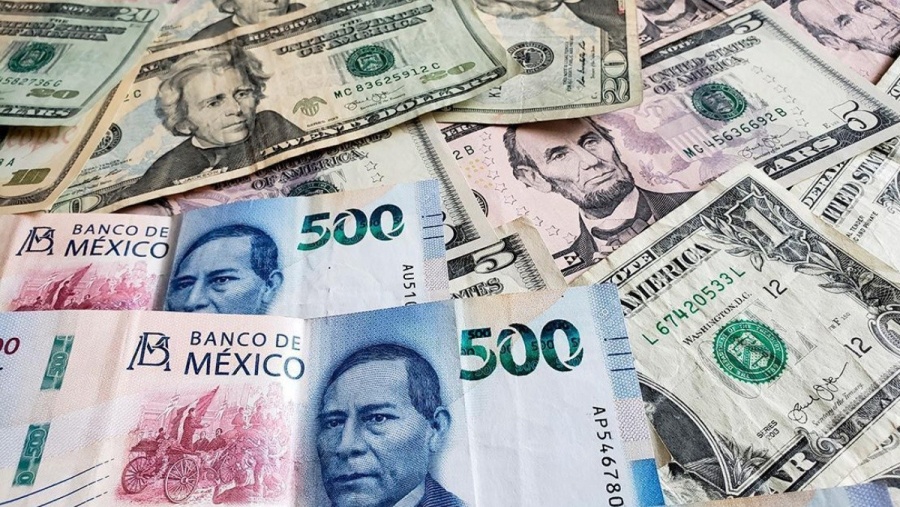 Peso hila su sexto día con caídas tras datos del PIB