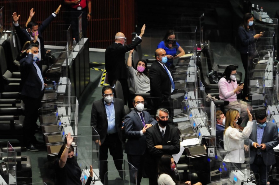 Diputados de oposición presentan acción de inconstitucionalidad sobre Ley de la Armada