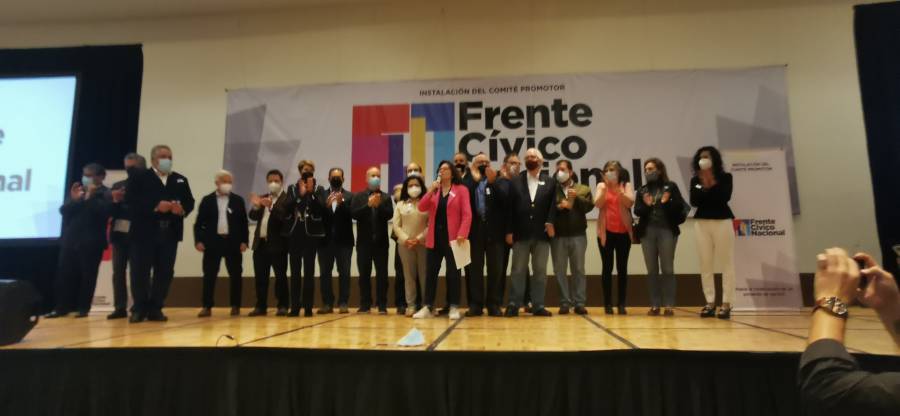 Frente Cívico Nacional pide que partidos consulten a ciudadanía para elegir candidato único en 2024