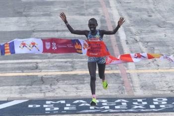 Lucy Cheruiyot conquista la rama femenil y M&eacute;xico hace el 1-2 varonil en el Marat&oacute;n de la CDMX
