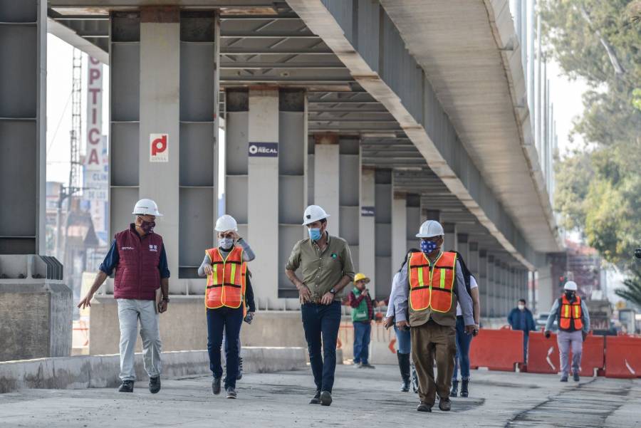 Alistan en Iztapalapa el Trolebús Elevado