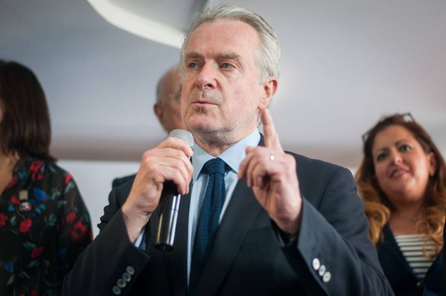 Santiago Creel acude a Palacio Nacional; pide a AMLO ‘diálogo respetuoso’