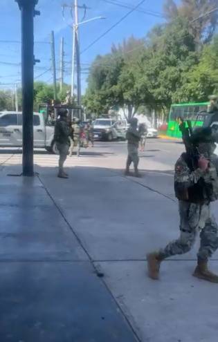 Video: Marina, Guardia Nacional y policía realizan operativo en Guadalajara, Jalisco