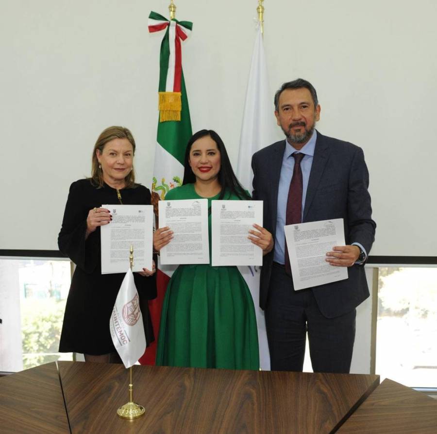 Sandra Cuevas y desarrolladores inmobilarios acuerdan impulsar econom&iacute;a y empleo en la Cuauht&eacute;moc