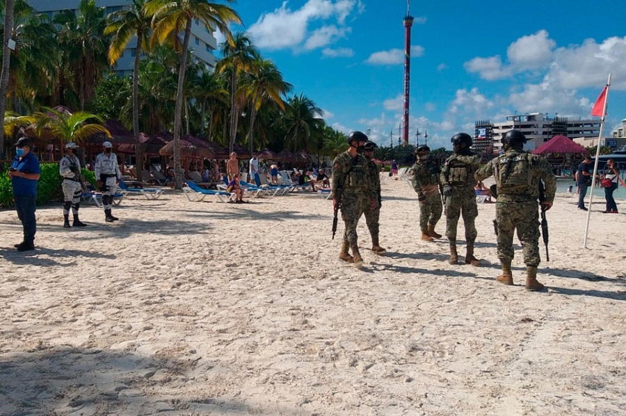 Se registra otra balacera en playas de Cancún