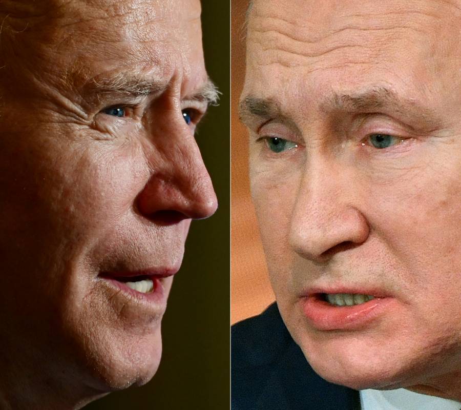 Joe Biden y Vladimir Putin abordan “escalada” en Ucrania