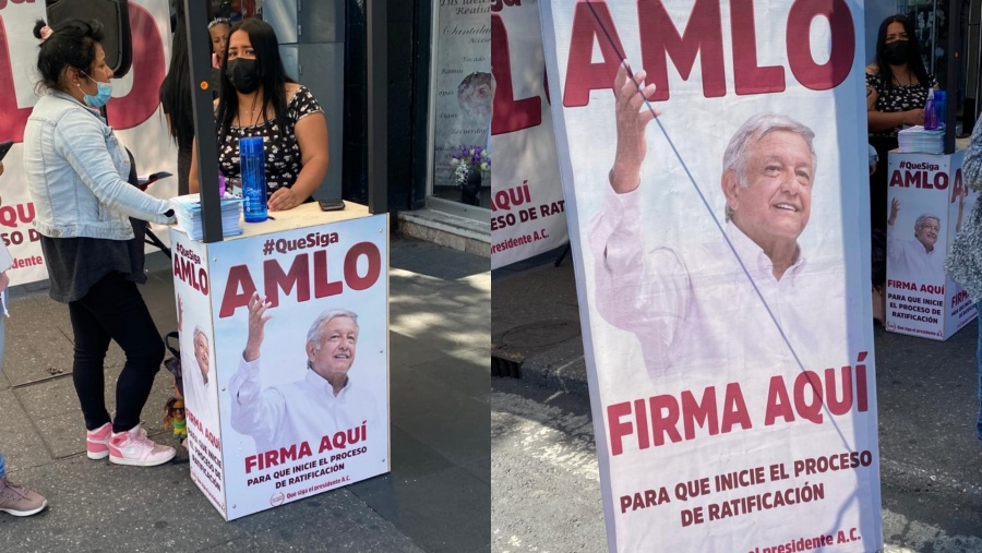 Hasta el momento, sólo son validas 26% de las firmas para la revocación de mandato
