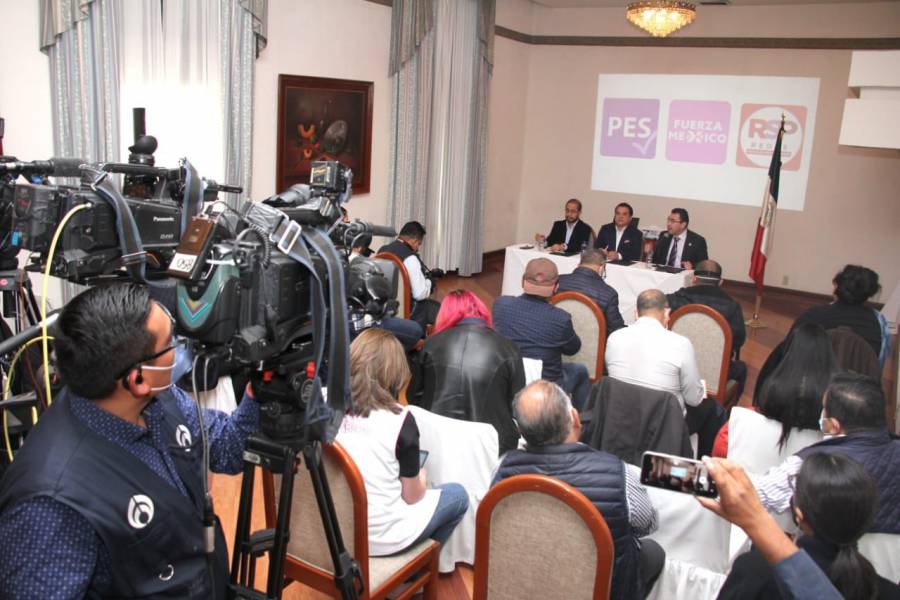 Partidos políticos sin registro crean “Fuerza Solidaria Progresista”
