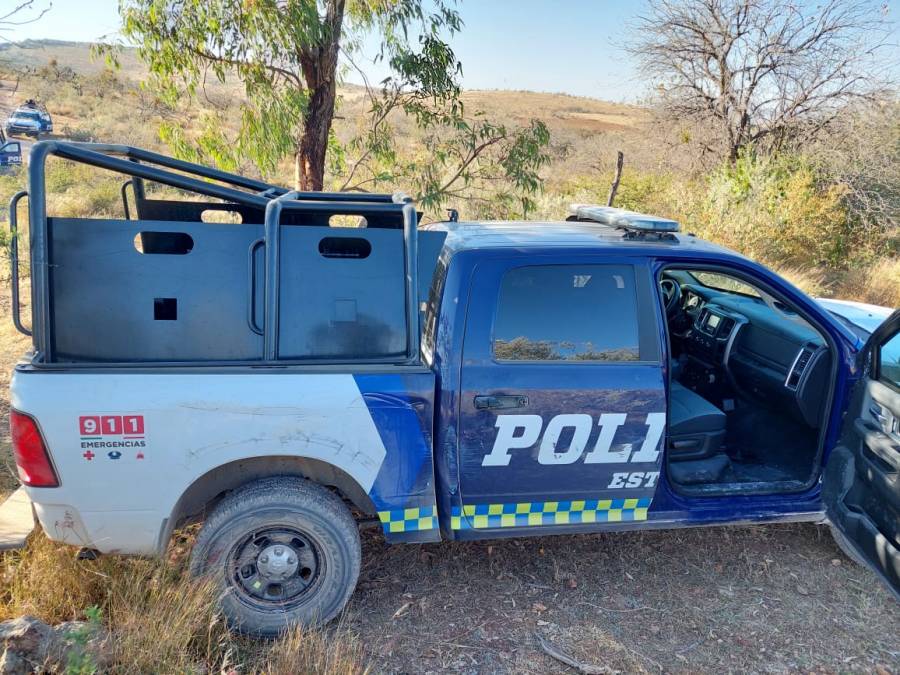 Mediante operativo tierra-aire fue asegurada una unidad blindada con reporte de robo