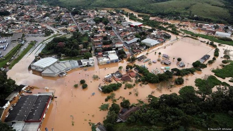 Más de 5 mil 600 personas desalojadas por intensas lluvias en Brasil