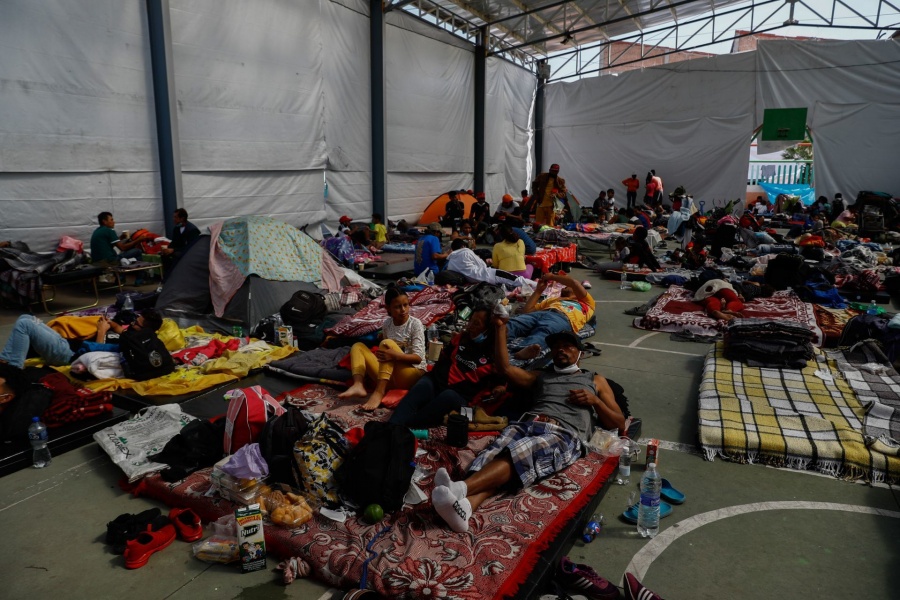 Caravana migrante busca regularización en México o seguir rumbo a EEUU