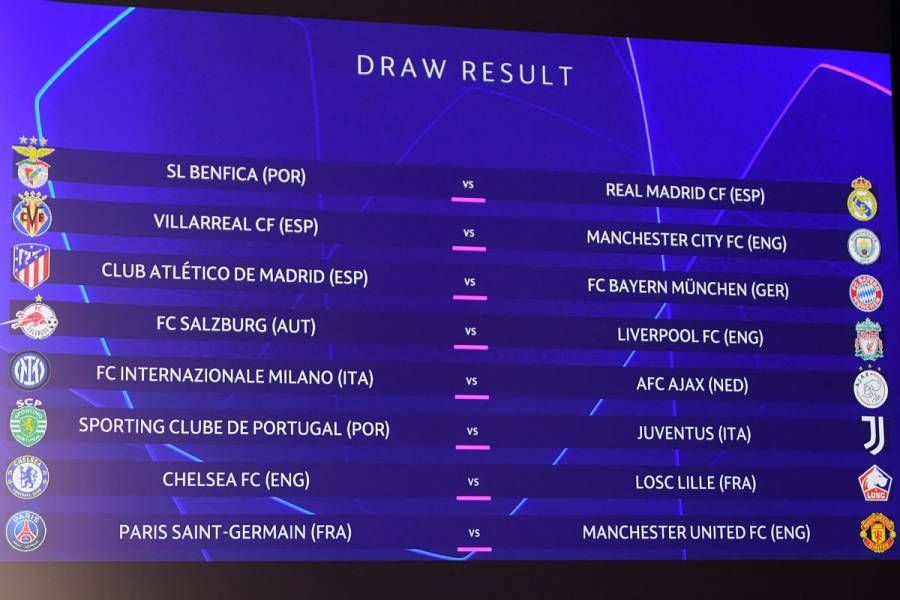 Se repetirá sorteo de octavos de la Champions League debido a un error