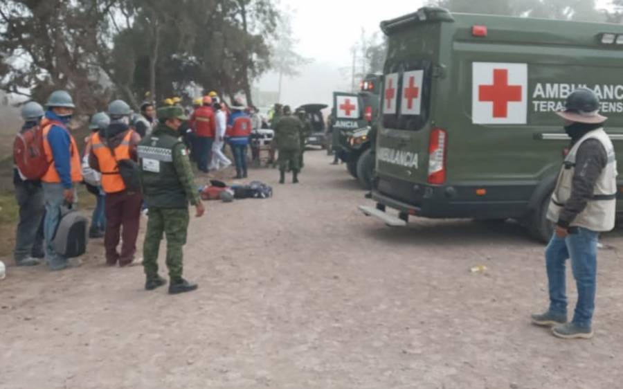 Accidente vial deja al menos 15 lesionados en obra del AIFA